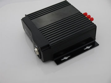 G-Sensor H.264 Wireless Vehicle 4 CH Mobile DVR Realtime Monitoring