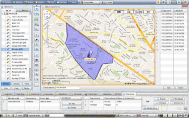 Real Time Google Earth Live Maps Tracking Vehicle GPS Tracking Software 