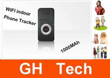 Wifi indorr gprs powerful WiFi/GSM/GPS safety phone tracker 1000MAh 180 hours standby phone tracker