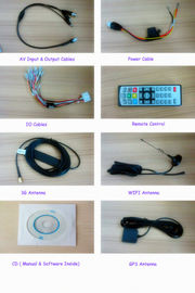 Video D1 H.264 Mobile DVR Recorder GPS WAN Support 3G 4CH Alarm MDVR