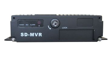 Double SD GPS Mobile CIF DVR Recorder 4 Channel With H.264 Main Profile