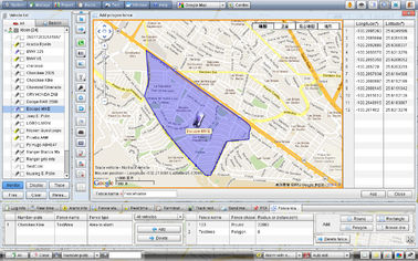 Real Time Google Earth Live Maps Tracking Vehicle GPS Tracking Software