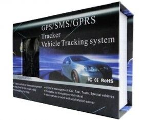 Automobile GPS Tracking Device with Dimension 83mm*54mm*26mm,GSM/GPS LED Indicator