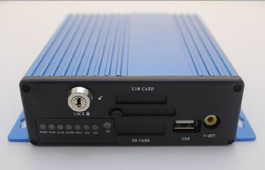 H.264 4ch mini 3G GPS 64GB / 128GB SD Card Mobile DVR Andriod / IOS App Live View Monitoring