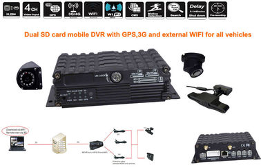 4ch Dual SD GPS Mobile DVR
