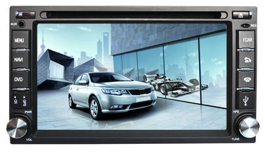 6.2 Inch Universal Car DVD Player , Universal GPS Navigation System