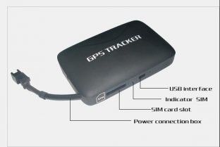 Portable GPS tracking device TK105