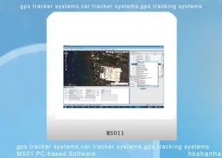 Vehicle GPS Tracker Systems MS01 PC-based Software