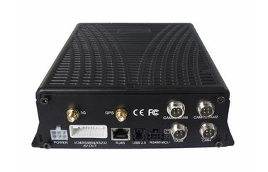 4-Channel CIF GPS Mobile DVR Black Portable H.264