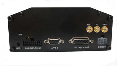 HDD 8 Channel GPS Mobile DVR D1 High Profile For Mobile Monitoring